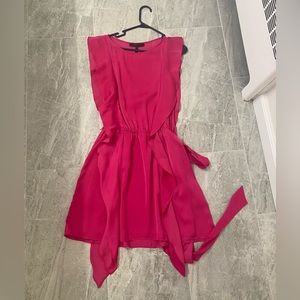 Beautiful bright pink BCBG MAXAZRIA cocktail dress